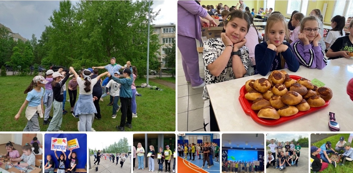 ​​​​​​​28 мая на базе нашей школы открылся летний лагерь 